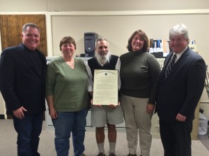 Plympton and State sign Community Compact